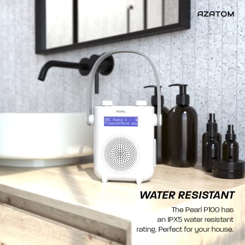 Wireless Bluetooth Shower Radio with LED Display