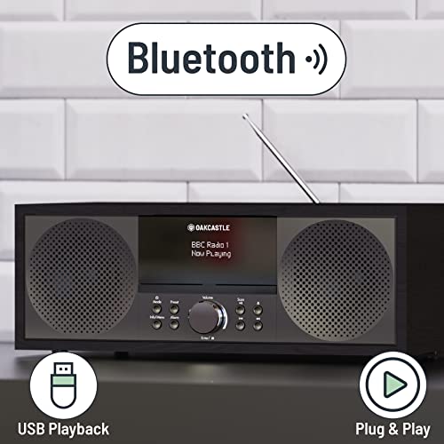 Oakcastle DAB500: Bluetooth DAB+ Radio & CD