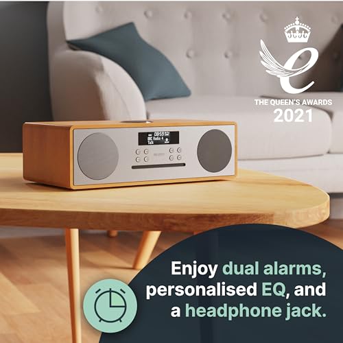 Compact Bluetooth Stereo System | Radio, CD Player, Remote