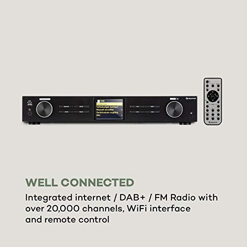 auna iTuner HiFi Receiver - Internet Radio, FM/DAB+, WiFi, Spotify