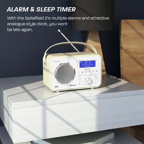 Retro Digital FM Radio with Bluetooth 5.0