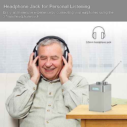 Portable Bluetooth DAB Radio with MP3 Player