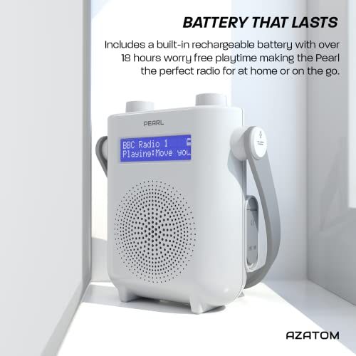 Wireless Bluetooth Shower Radio with LED Display