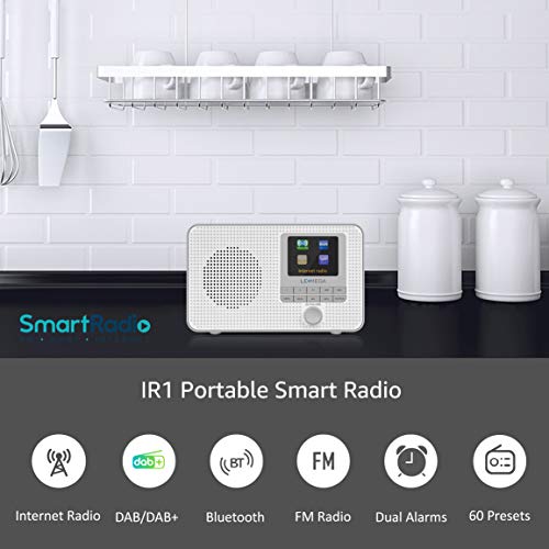 Portable Internet Radio with WIFI, DAB, FM