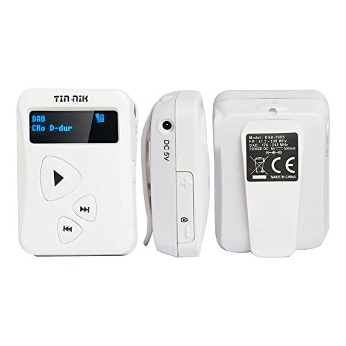 Portable DAB/DAB+/FM Radio with Rechargeable Battery