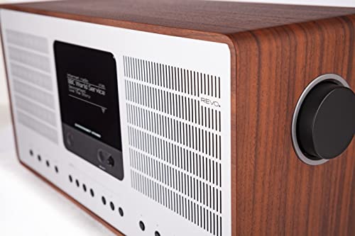 REVO SuperConnect Internet Radio - Walnut Silver