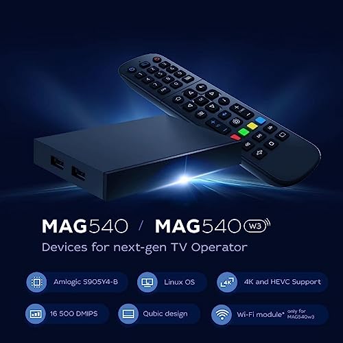 MAG 540w3 4K IPTV Set Top Box