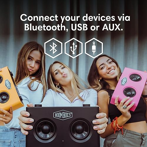 BoomBocs Wireless Portable Speaker - Orange