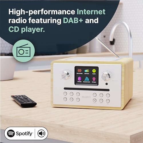 Internet Radio CD Player with DAB+ & Bluetooth
