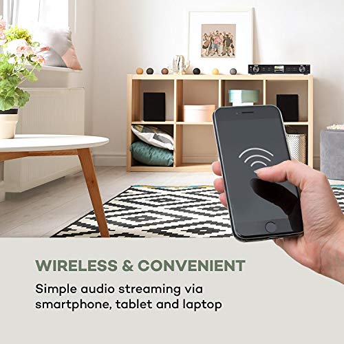 auna iTuner HiFi Receiver - Internet Radio, FM/DAB+, WiFi, Spotify