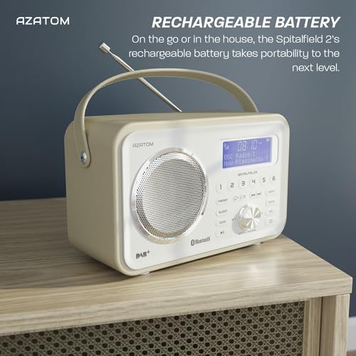 Retro Digital FM Radio with Bluetooth 5.0