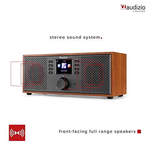 Audizio Rimini Stereo Speaker: WiFi Radio with Spotify