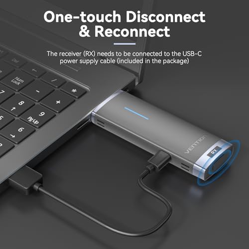 Portable Wireless HDMI Extender for Laptop/PC to Monitor/Projector