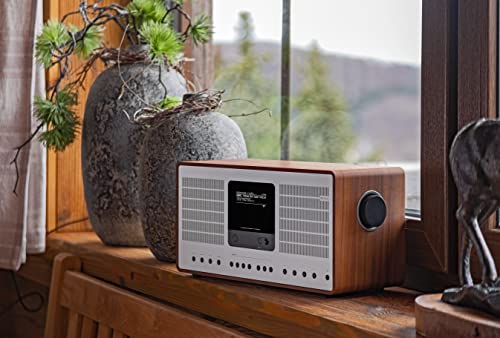 REVO SuperConnect Internet Radio - Walnut Silver