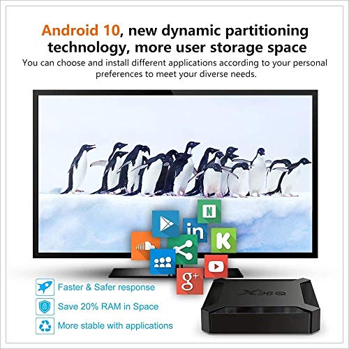 X96Q Android 10.0 TV Box 2GB/16GB Quad-Core