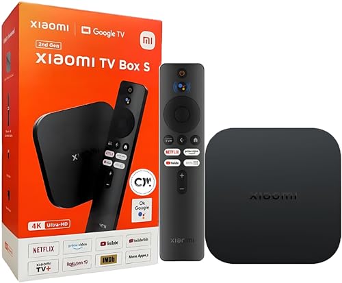 Xiaomi TV Box S - 4K Ultra HD, Google TV