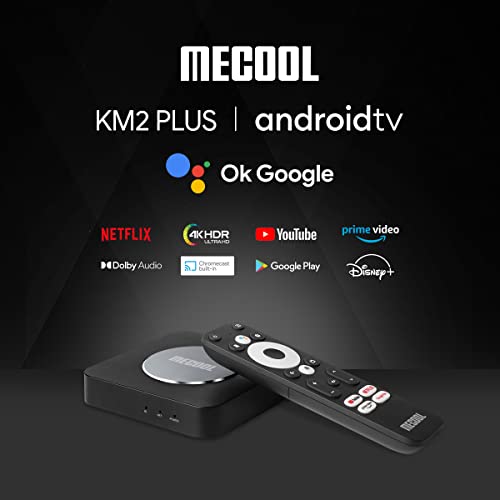 MECOOL KM2 Plus Android TV Box: Ultra HD Media Player