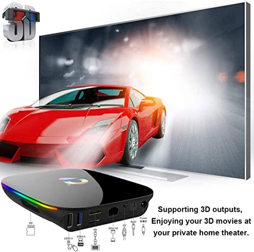 Q PLUS Android 10.0 TV BOX with Quad-Core