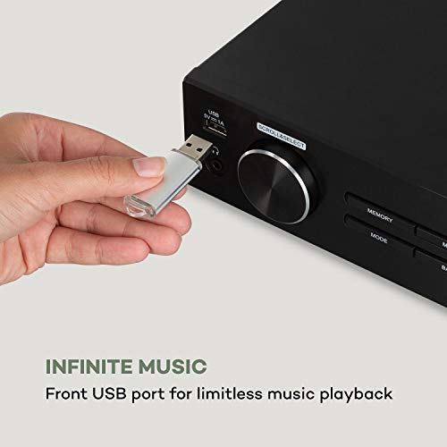 auna iTuner HiFi Receiver - Internet Radio, FM/DAB+, WiFi, Spotify