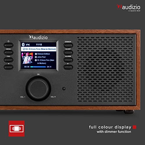 Audizio Rimini Stereo Speaker: WiFi Radio with Spotify