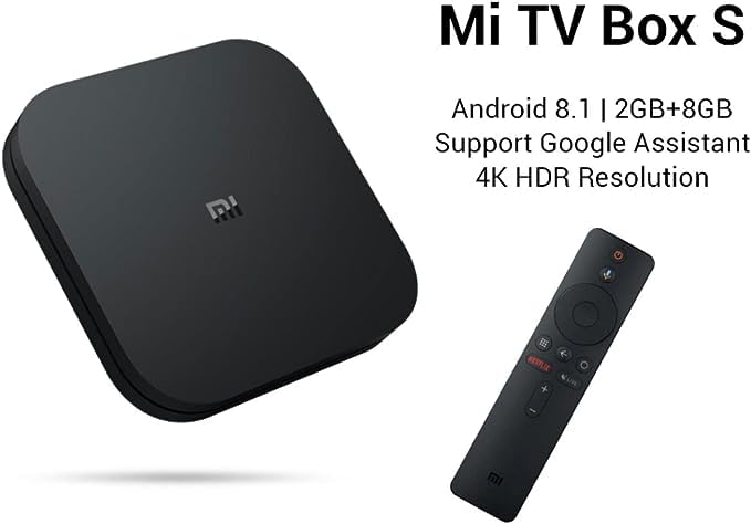 Xiaomi TV Box S - 4K Ultra HD, Google TV