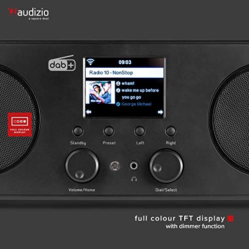 Audizio Bari DAB Radio with Bluetooth and Spotify