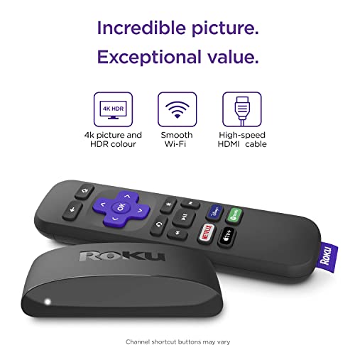 Roku Express 4K | Black Streaming Media Player