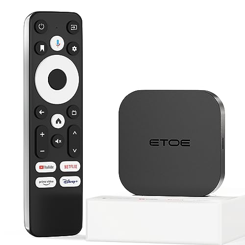 Android 11 TV Box with 4K Streaming