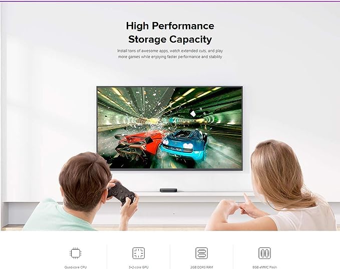 Xiaomi TV Box S - 4K Ultra HD, Google TV
