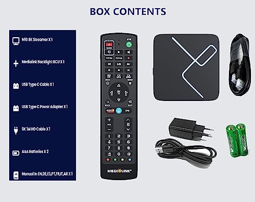 Medialink M10 8K Ultra HD IPTV Set