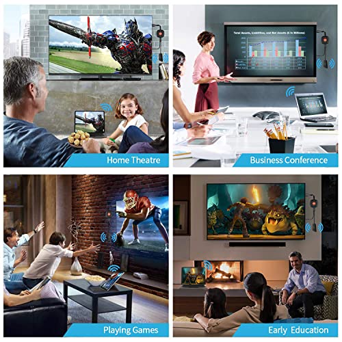 4K HDR Wireless HDMI Screen Mirroring Adapter