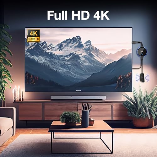 4K/5G Wireless HDMI Transmitter and Receiver (165ft/50m)