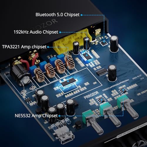 PROZOR Bluetooth Hifi Amplifier with Remote Control