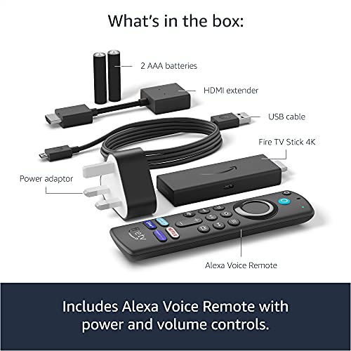 4K Ultra HD Amazon Fire TV Stick with Dolby Atmos