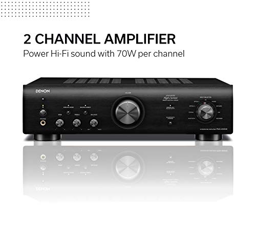Denon PMA600NE HiFi Amplifier with Bluetooth - Black
