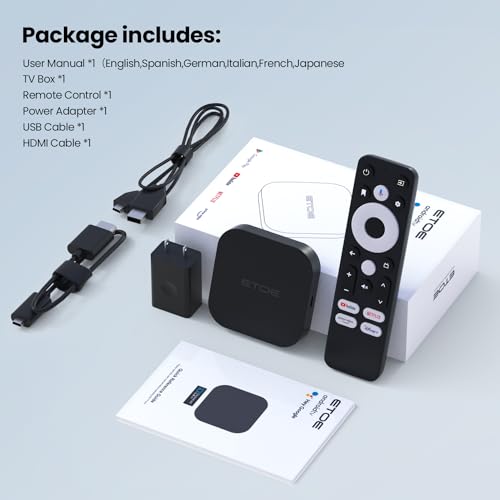 Android 11 TV Box with 4K Streaming