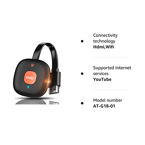 4K HDR Wireless HDMI Screen Mirroring Adapter