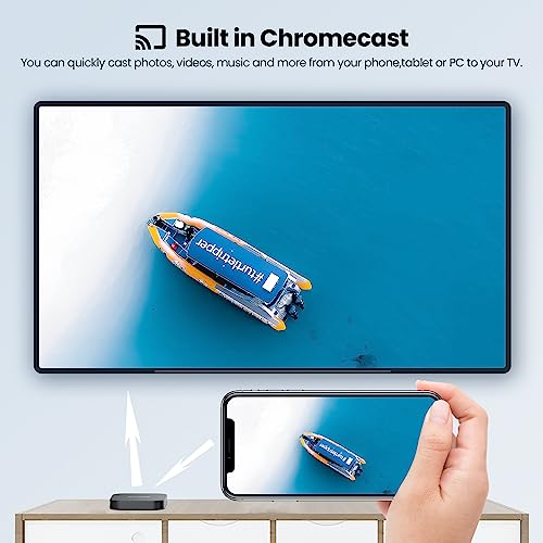 Android 11 TV Box with 4K Streaming