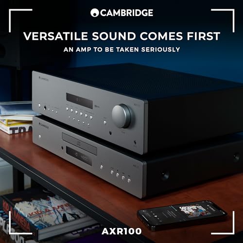 Cambridge Audio AXR100 Stereo Receiver - Lunar Grey