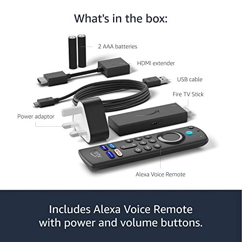 Fire TV Stick with Alexa Voice Remote - HD Streaming Device