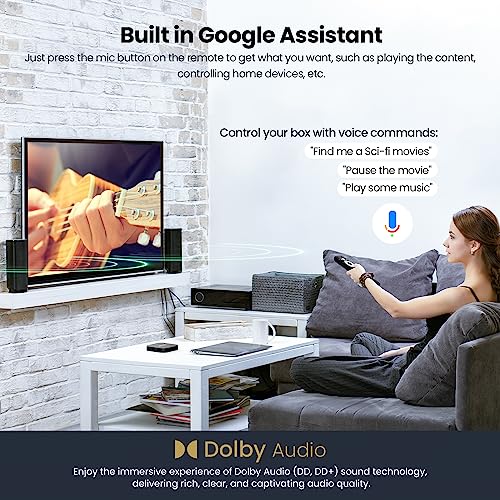 Android 11 TV Box with 4K Streaming