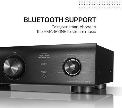 Denon PMA600NE HiFi Amplifier with Bluetooth - Black