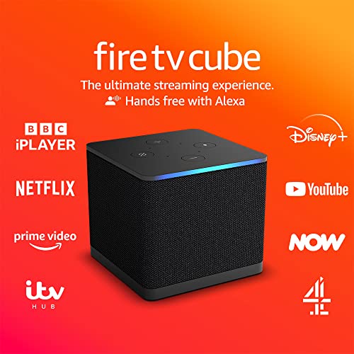 Amazon Fire TV Cube | Alexa | 4K Ultra HD