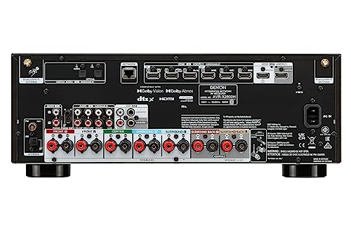 Denon AVR-X2800H: Black Dolby Atmos & DTS:X Receiver