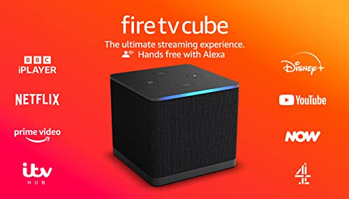 Amazon Fire TV Cube | Alexa | 4K Ultra HD