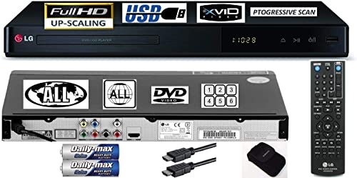 LG HDMI/MULTIREGION DVD Player with HD Upscaling