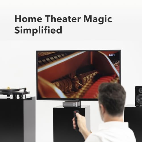 WiiM Amp: Multiroom Streaming Amplifier - Stream Music