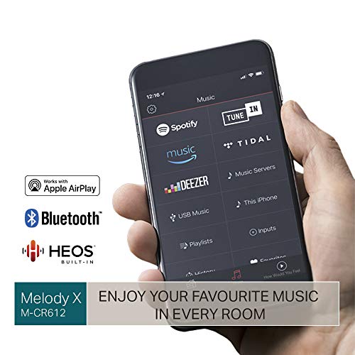 Compact Marantz X MCR612 HiFi Amplifier with Bluetooth