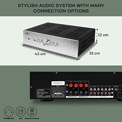 Auna Hifi Stereo System w/ Remote Control, AUX