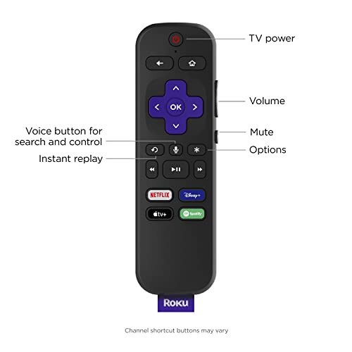 Roku Streambar: HD/4K/HDR Media Player in Black